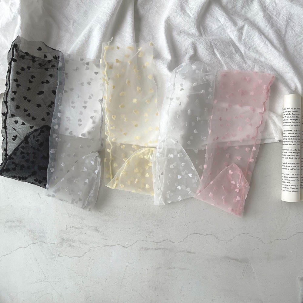 Vớ Voan Trong Suốt Họa Tiết Chấm Bi Nhiều Màu Thời Trang Cho Nữ