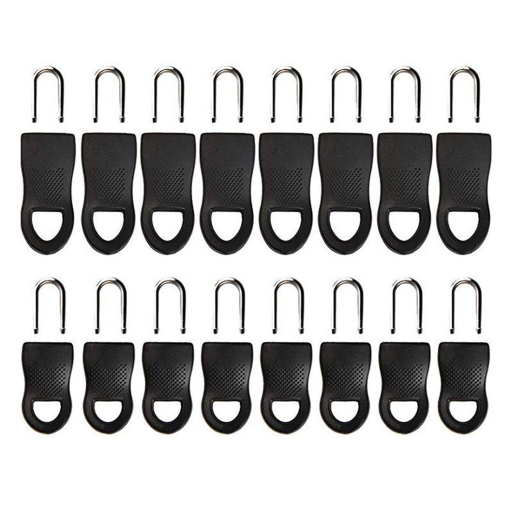 Set 16 Phụ Kiện Khóa Kéo Thay Thế Dành Cho Dây Kéo/Túi/Giày/Túi