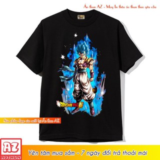 HOT SALE- Áo thun in hình Songoku Dragon Ball màu đen - Có size trẻ em M2742