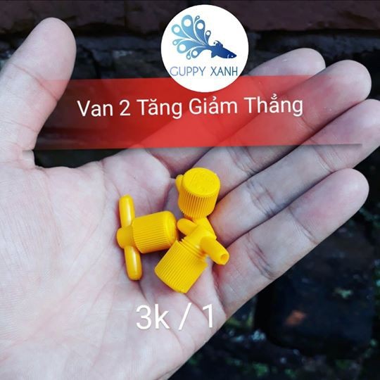 Các loại van điều chỉnh tăng giảm và nối khí oxy cho hồ cá cảnh - Guppy Xanh