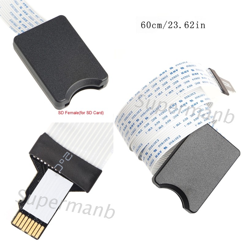 Dây Cáp Micro Sd Sang Sd Sdhc Sdxc Cho Xe Hơi