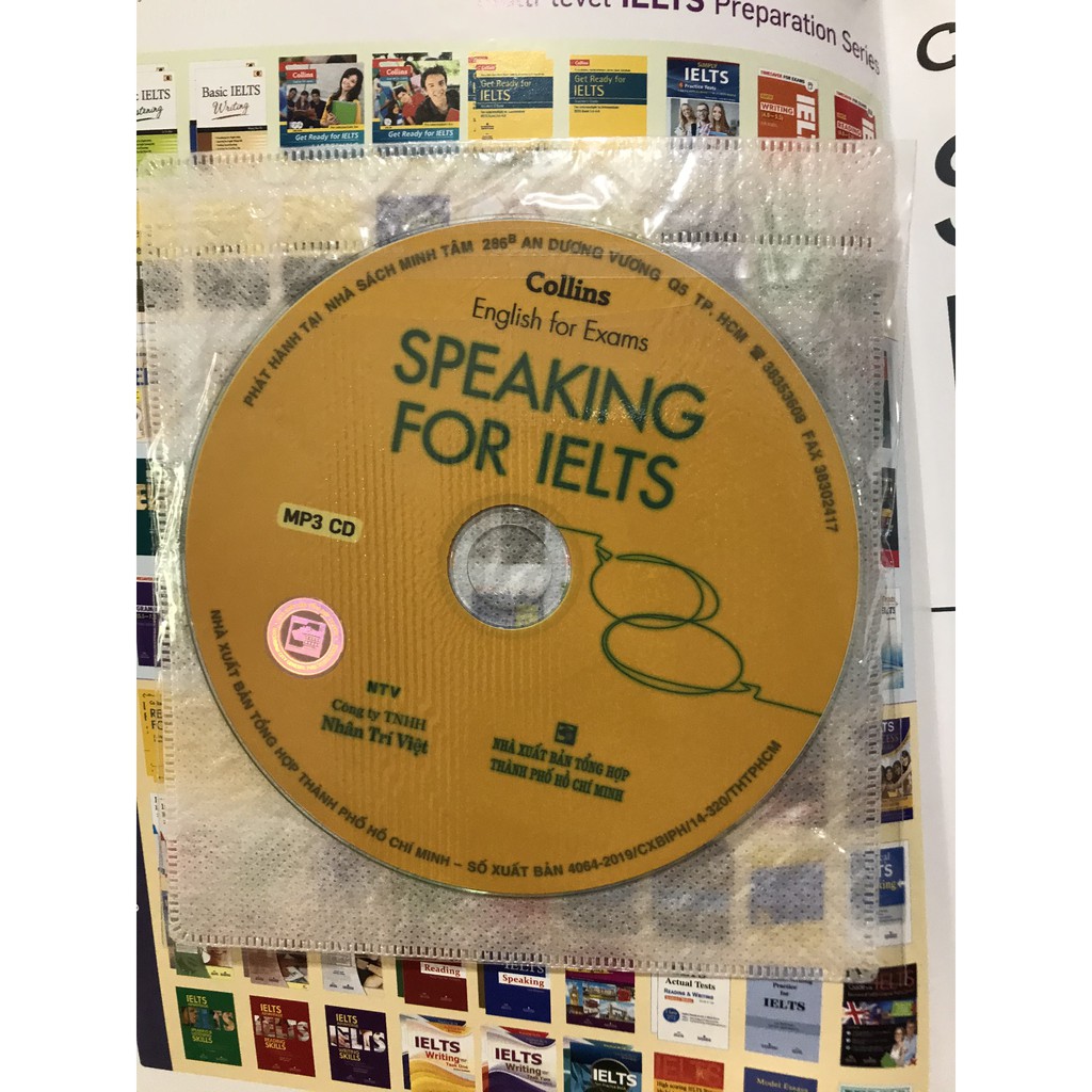 Sách-Collins Speaking For IELTS – 2nd Edition (Kèm CD Hoặc File MP3)  +Reading for IELTS