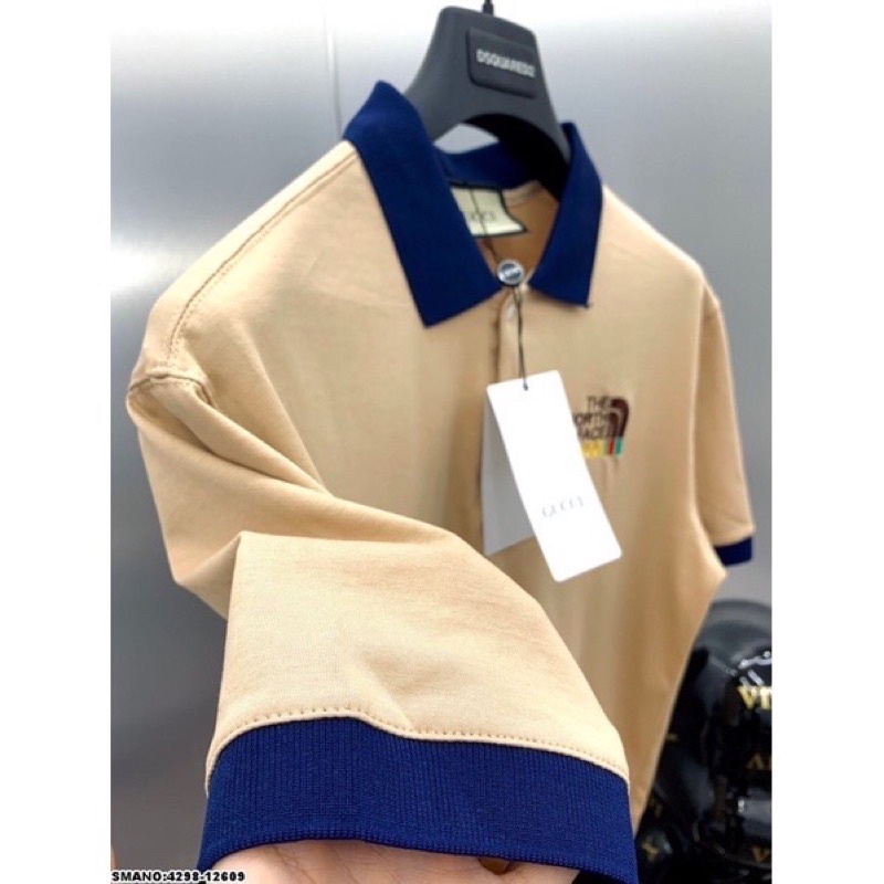 Áo Polo Cao Cấp Thêu Viền Tay Sang Trọng Dễ Phối Đồ