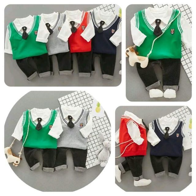 Set 4 món cao cấp cho bé trai