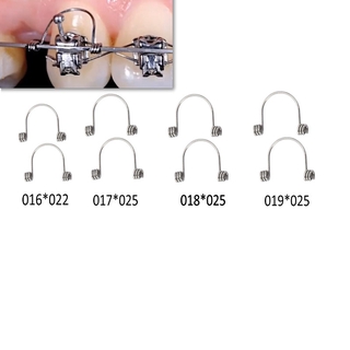 [Hàng mới về] Set 10 lò xo hỗ trợ niềng răng bằng thép không gỉ bền bỉ