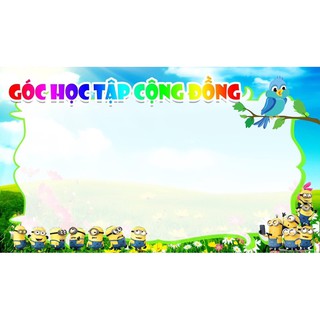 Decal các góc học tập - Đồ dùng dạy học Ruby