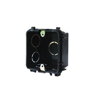 Đế âm nhựa vuông Schneider (dùng cho các thiết bị mặt công tắc, ổ cắm vuông)