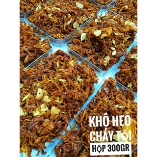 Khô heo cháy tỏi thơm ngon lon pet
