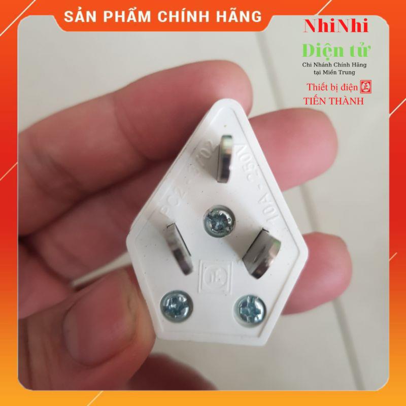Phích cắm xéo 3 chấu  - Phích cắm điện 3 chân xéo PC2-3702- Công suất 16A