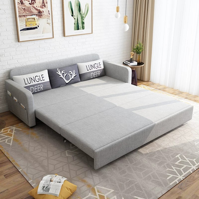 Ghế Sofa Giường. Giường Sofa Đa Năng Có Ngăn Chứa Đồ. KT 1m6 x 1m92. Tặng Kèm 3 Gối Cao Cấp