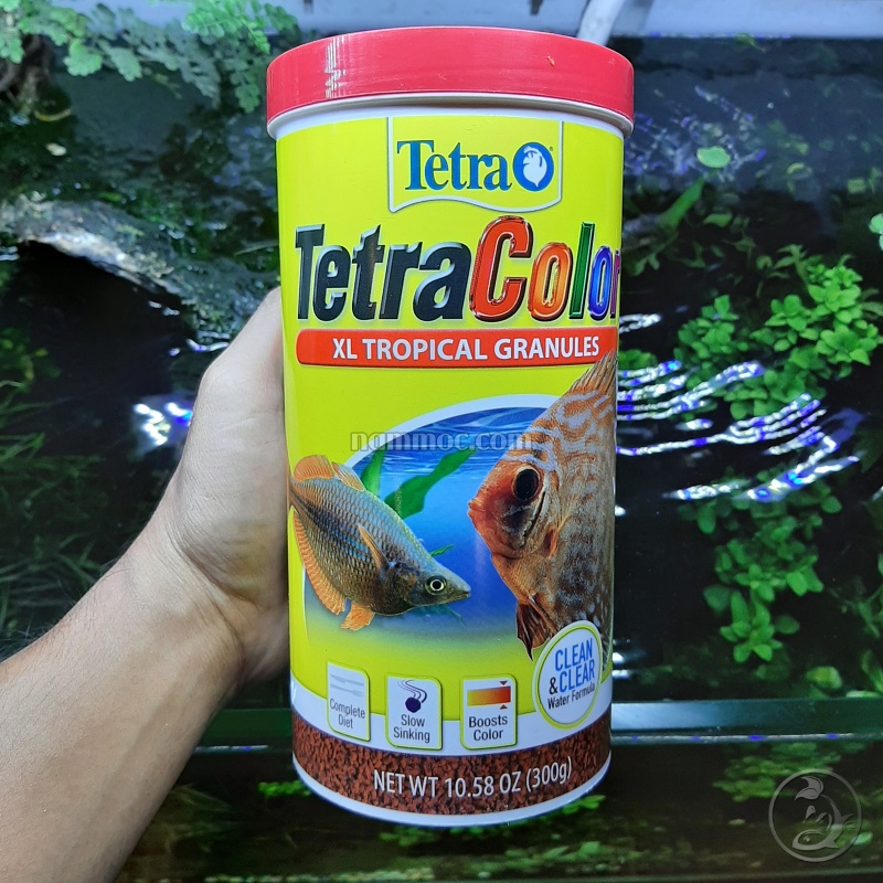 TeTra Color [Hộp 300gram] | Thức Ăn Cá Cảnh Cao Cấp - Giúp Lên Màu Đẹp Cho Cá Dĩa, Và Các Loại Cá Thuỷ Sinh