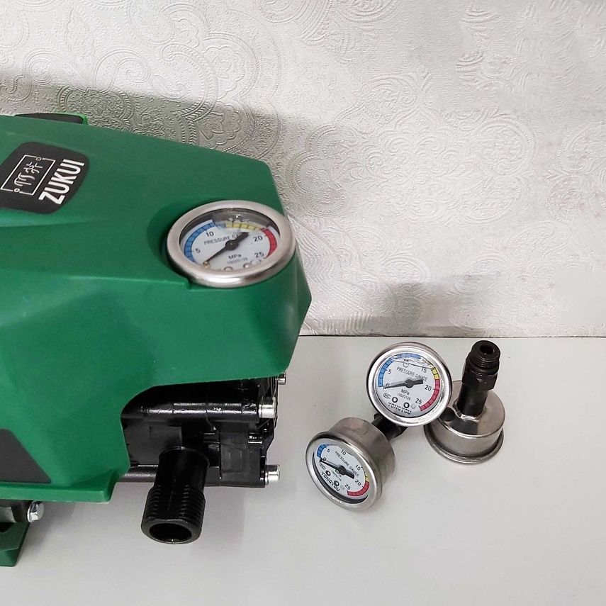 Đồng hồ áp máy rửa xe gia đình mini - phụ kiện máy rửa xe