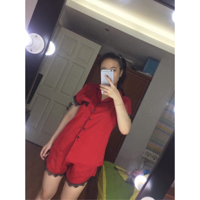 Bộ pjiama lụa sattin nhập
