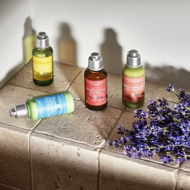 Dầu xả 5 loại tinh dầu cho tóc khô và hư tổn  L'Occitane Aromacho Conditioner 50Ml