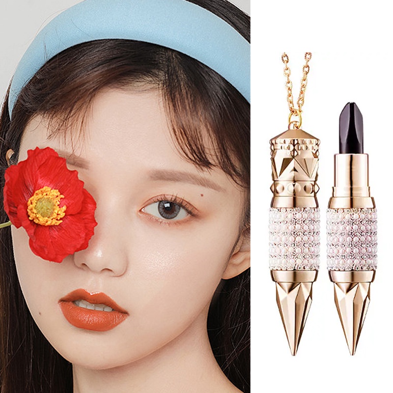 Son môi SUAKE dưỡng ẩm chống thấm nước không phai màu không dính thành cốc