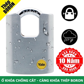 [CHÍNH HÃNG] Ổ khóa chống cắt Yale Y122/50/123- ổ khóa bấm, khóa treo- loại khoá chống cắt cao cấp- NPP KCSG