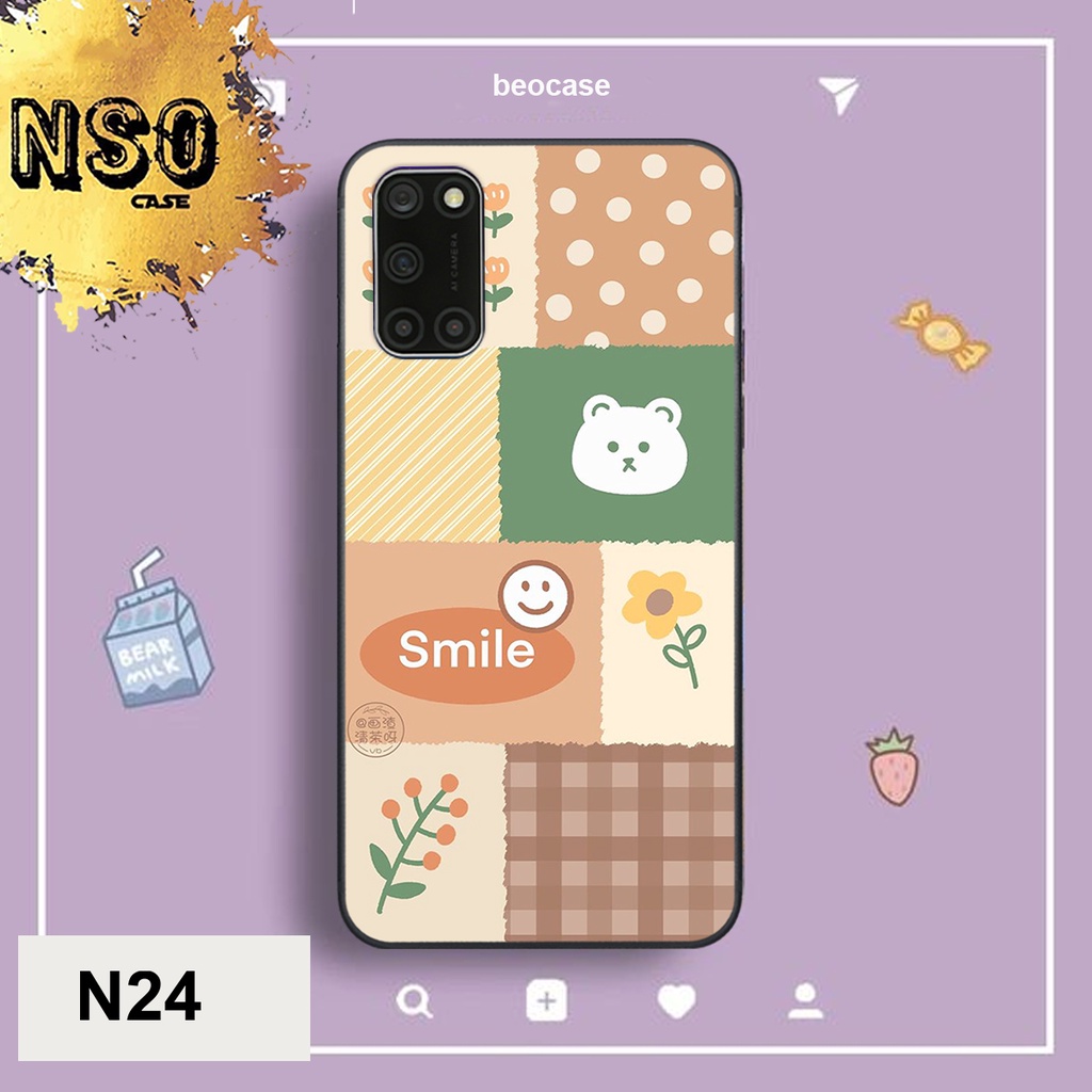 Ốp Oppo A52 /A92/A53 in hình hoa lá đẹp