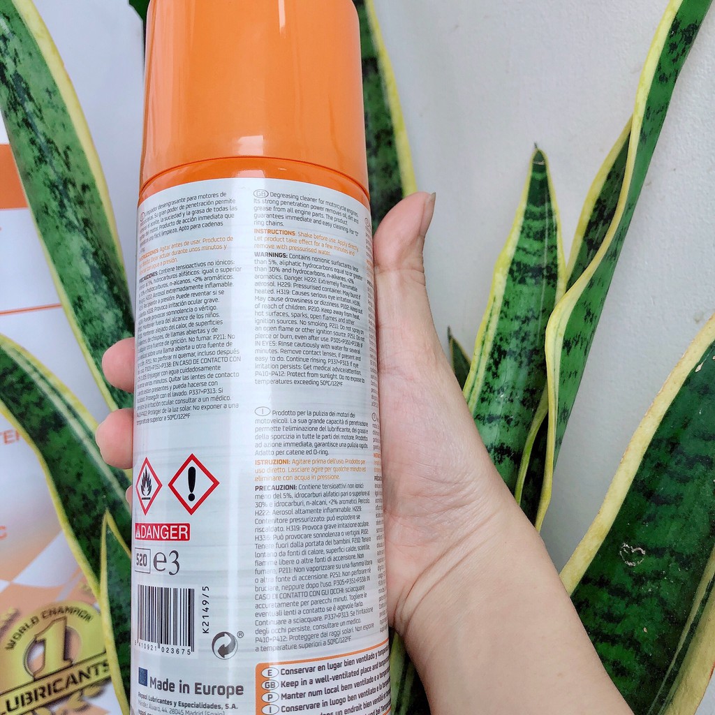 Repsol Degreaser &amp; Engine Cleaner - Dung dịch tẩy rửa lốc máy