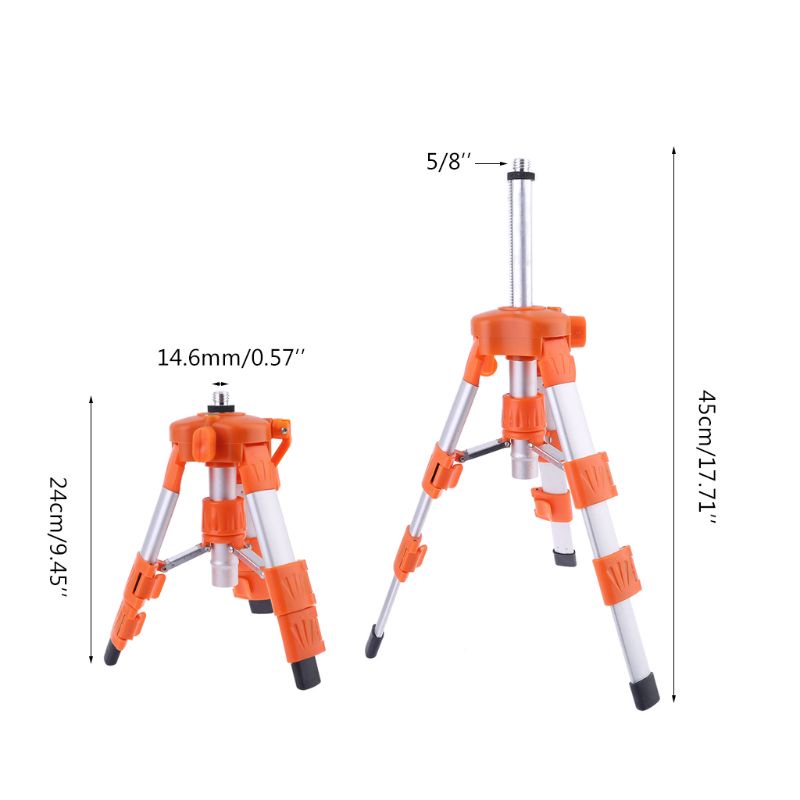 Chân Máy Ảnh Tripod Bằng Nhôm Siêu Nhẹ Kèm Ốc Vít 5 / 8 "