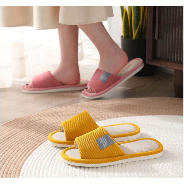 Dép Lông Đi Trong Nhà Cao Cấp Đế Chống Trơn - D54 - D81 - D79