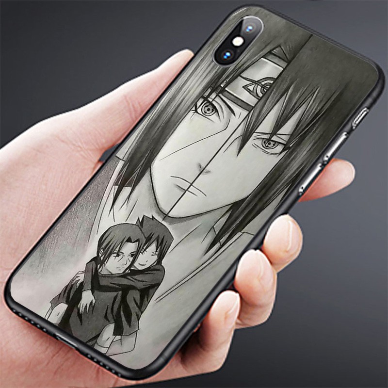 Meizu Meilan Mblu V8 X8 17 MX4 18 Pro 2 3 Max Printed Shell Black soft Phone case Itachi Naruto