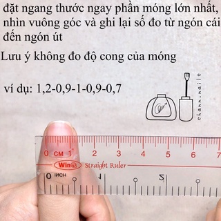 Nail Box Móng úp Móng tay giả thiết kế 256