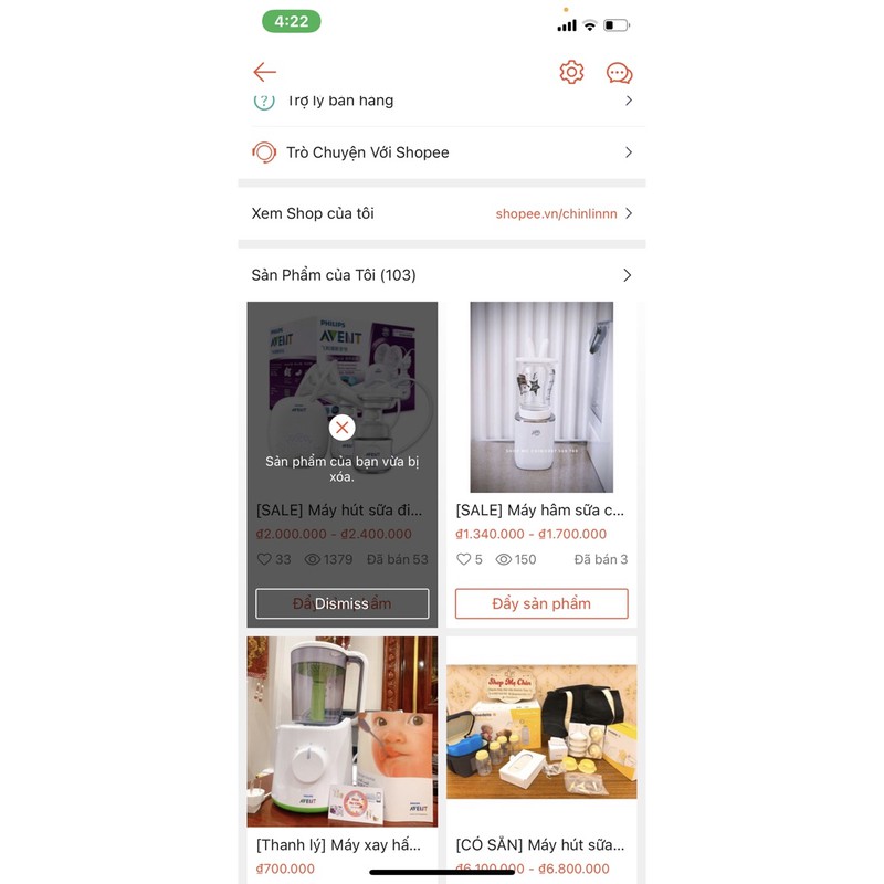 Máy hút sữa avent hoa tuyết điện đôi SCF303 like new