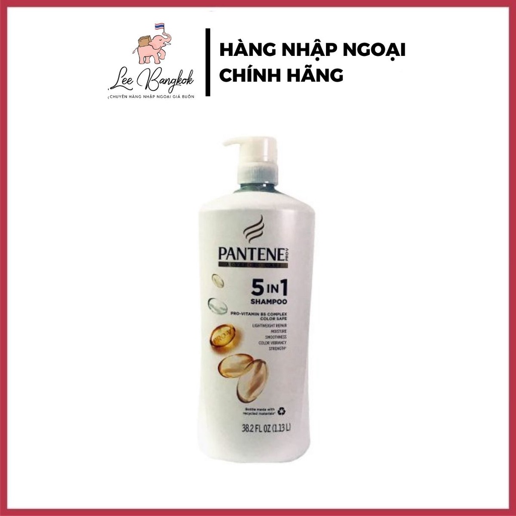 Dầu gội Pantene Advanced Care 5 in 1 Pro VitaminB5 Complex Shampoo 1.13L