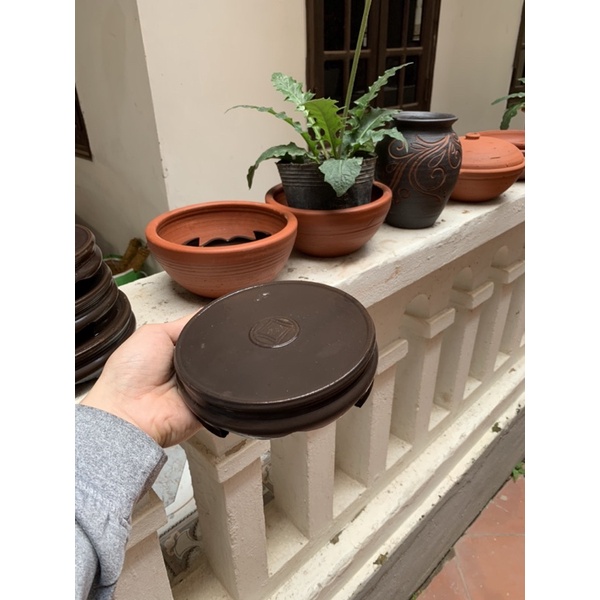 Đế gốm,đôn gốm bình hoa trang trí,tượng phật,chậu cây mini,vật phẩm 21,19,17,15,13cm