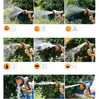Vòi tưới cây Inox 304 lionking, vòi tưới chỉnh nhiều chế độ
