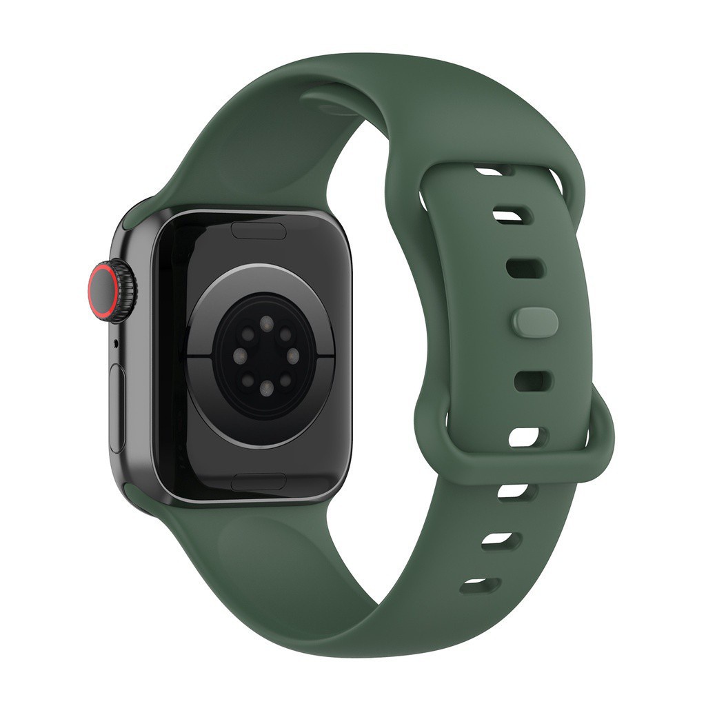 Dây đeo tpu thay thế cho đồng hồ thông minh thích hợp cho Apple Watch Series 6 5 4 3 2 1