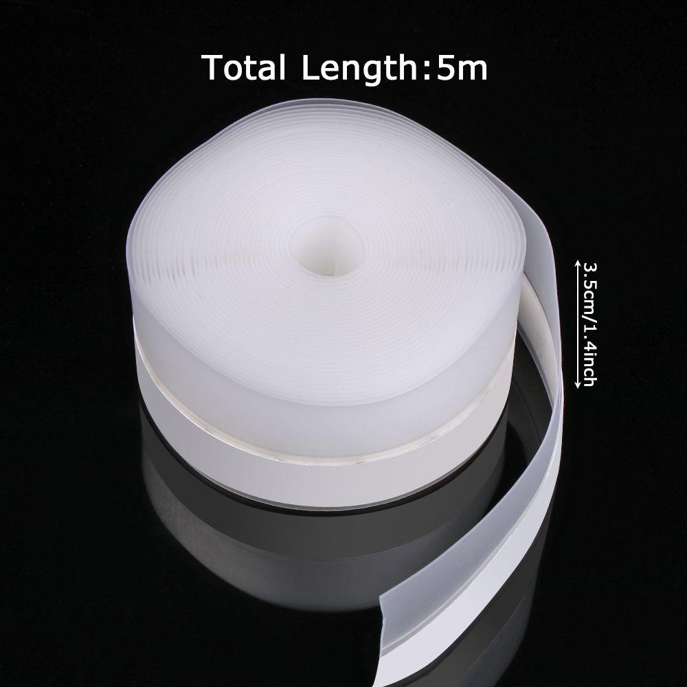 Cuộn Dây Silicone 5m Cách Âm Dán Dưới Cánh Cửa Sổ Tiện Dụng