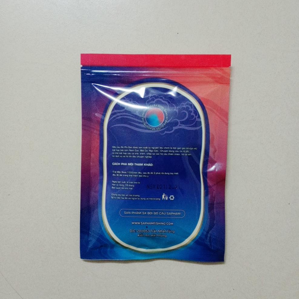 Mồi Câu Rô Phi Tôm _ Rô Phi Gan Sapham