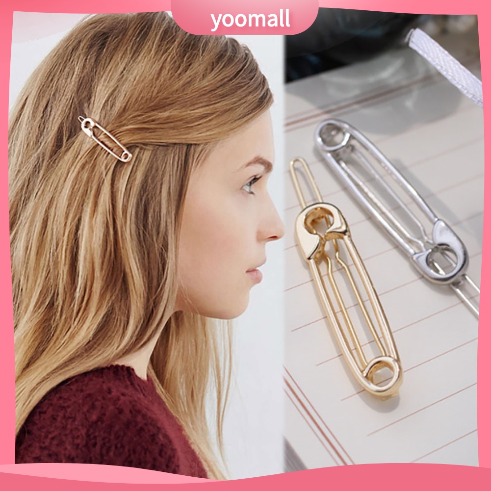 Kẹp tóc hình ghim băng phong cách thời trang dành cho nữ