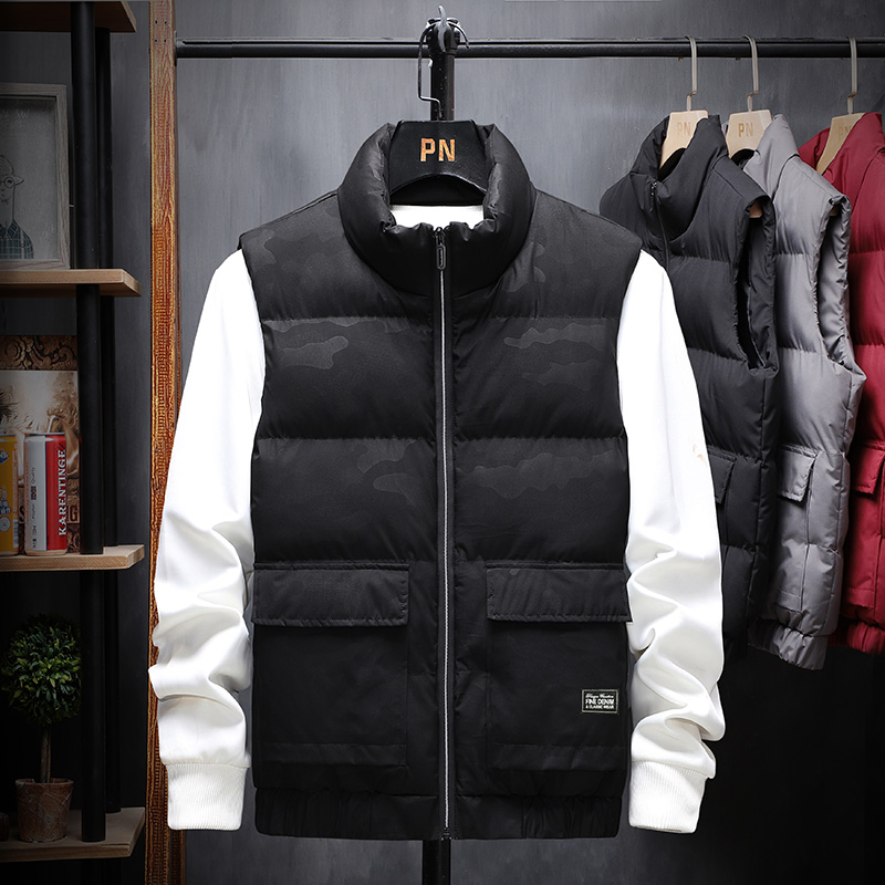 Men's fashion sleeveless vest casual multi-pocket vest M-5XL | BigBuy360 - bigbuy360.vn