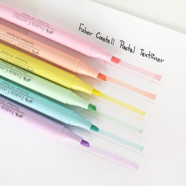 [Tông Màu Pastel & Dạ Quang Sáng] Bút Dạ Quang Faber-Castell Textliner 38 Pastel & Fluorescent