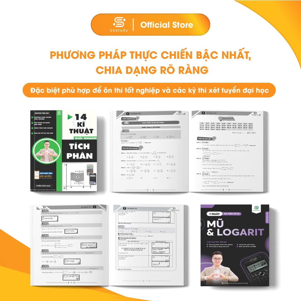 Combo 8 Cuốn Sách Chuyên Đề Môn Toán Ôn Thi Thpt Đại Học - Biên Soạn Bởi Thầy Nguyễn Tiến Đạt