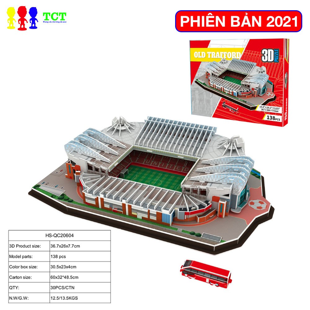 Bản 2022 ]Mô hình sân vận động bóng đá MU | Shopee Việt Nam