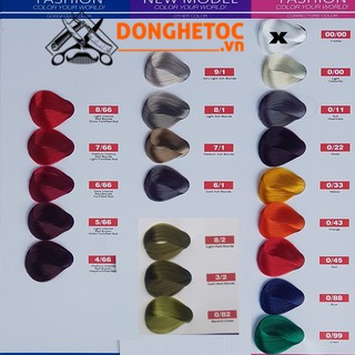 Nhuộm tóc 60 Màu