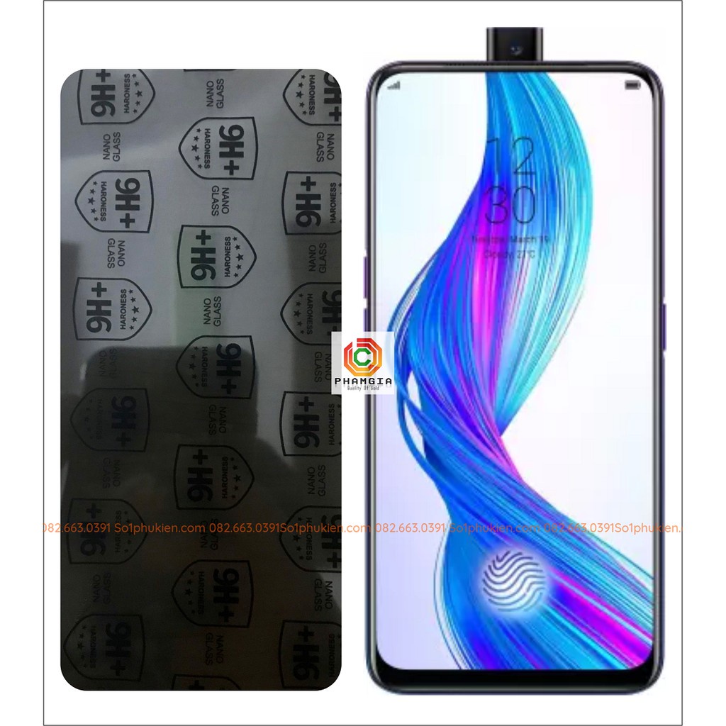 Dán cường lực chống nhìn trộm Realme X nano