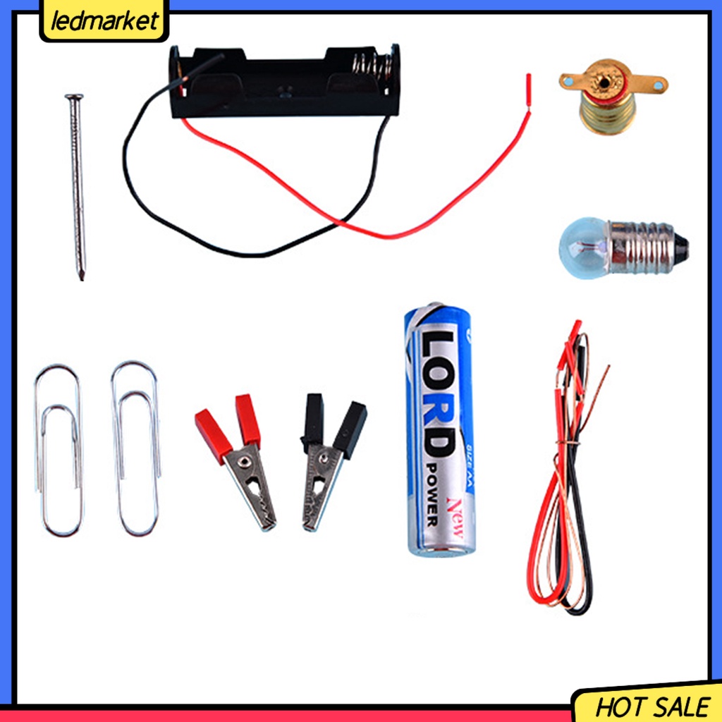 Bộ Bảng Mạch Điện Tử Đèn Led Diy Dành Cho Trẻ Em