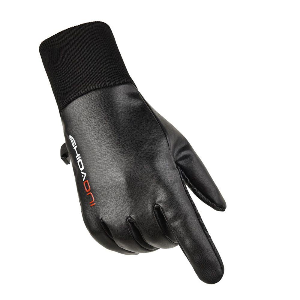 Găng Tay Da Pu Giữ Ấm Khi Lái Xe / Chơi Thể Thao Cho Nam