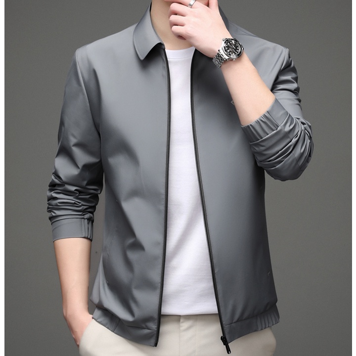 Áo khoác nam Áo khoát nam gió dù 2 lớp chống nắng CÁN CỔ SƠ MI hàng bao chất hàng chuẩn shop-A1035