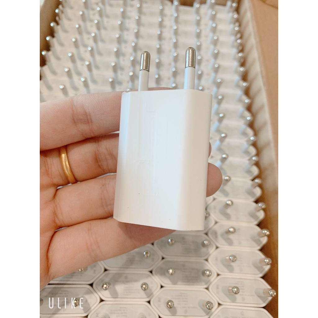 Củ Sạc dẹt IP XSMax zin new  - EU/Korea