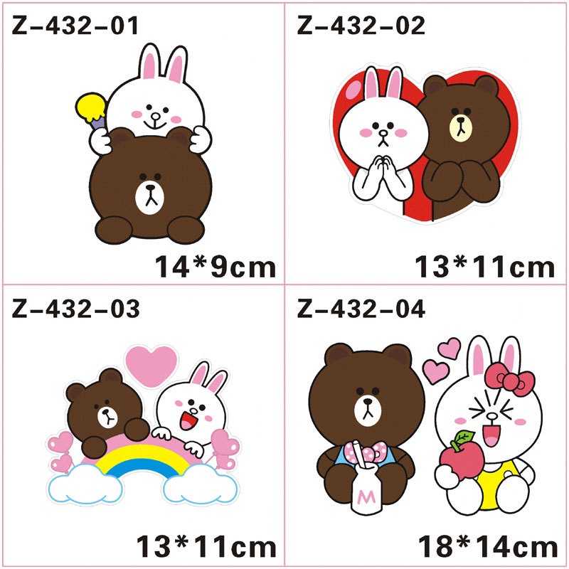 Decal DáN Trang Trí HìNh GấU HoạT HìNh Cho Xe Hơi / Xe MáY