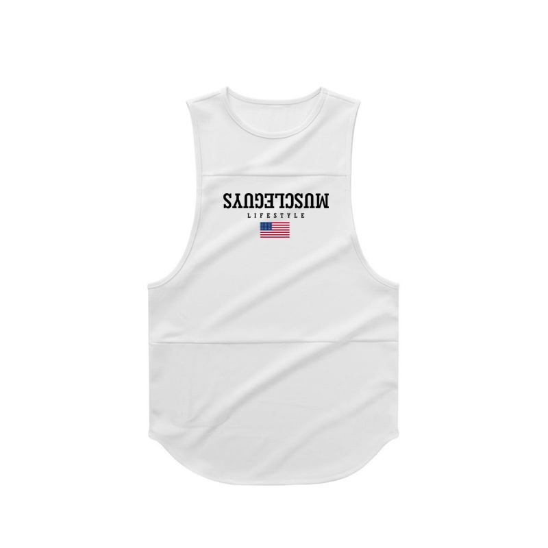 Áo Ba Lỗ Lưới Mùa Hè Cho Nam In Hình Bóng Đá 3 Màu Size M-XXL