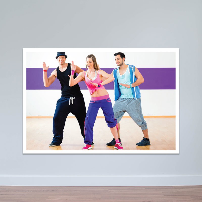 Tranh treo phòng tập Aerobic cho người lớn | Tranh thể dục nhịp điệu T3841