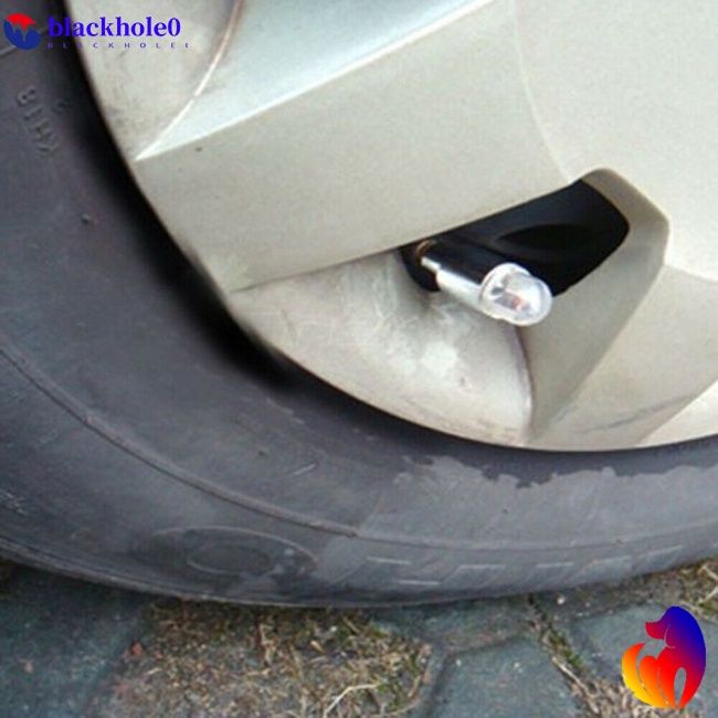 Bộ 4 Vỏ Bọc Van Khí Bánh Xe Có Đèn Led Cảm Ứng Ánh Sáng Thông Minh