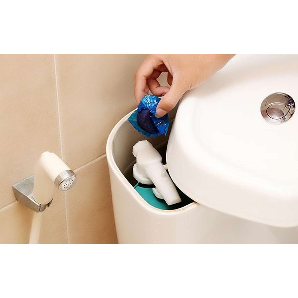 Combo 10 viên thả bồn cầu toilet diệt khuẩn