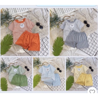 Bộ cộc tay kẻ thun lạnh cho con yêu🥰🥰